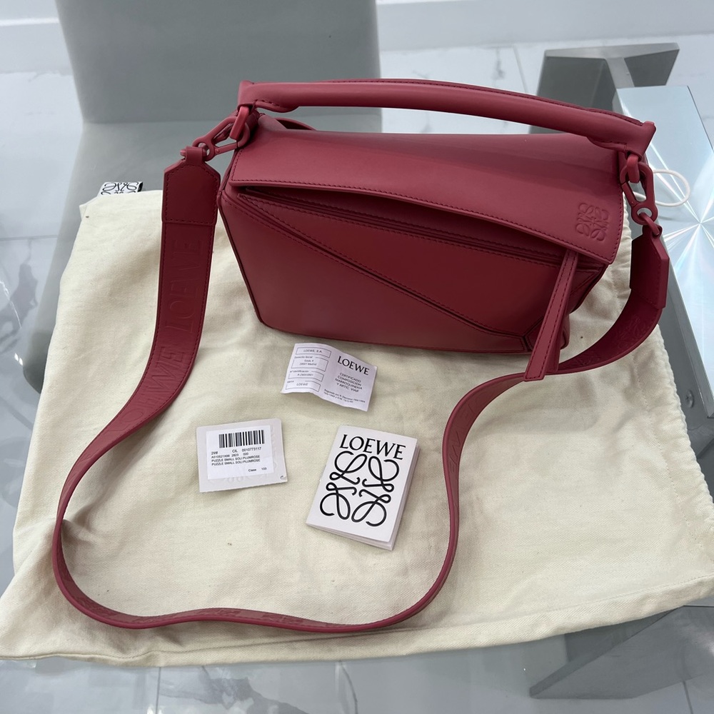 Loewe Small Puzzle bag in satin calfskin
